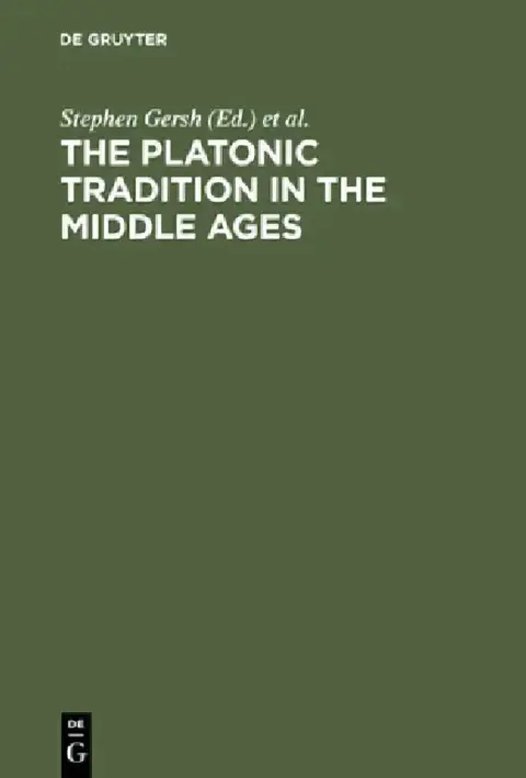 Cover of The Platonic Tradition in the Middle Ages
