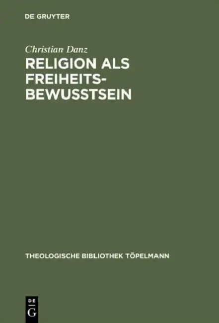 Cover of Religion als Freiheitsbewußtsein