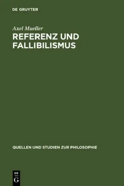 Cover of Referenz Und Fallibilismus
