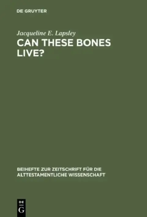 Cover of Can These Bones Live?