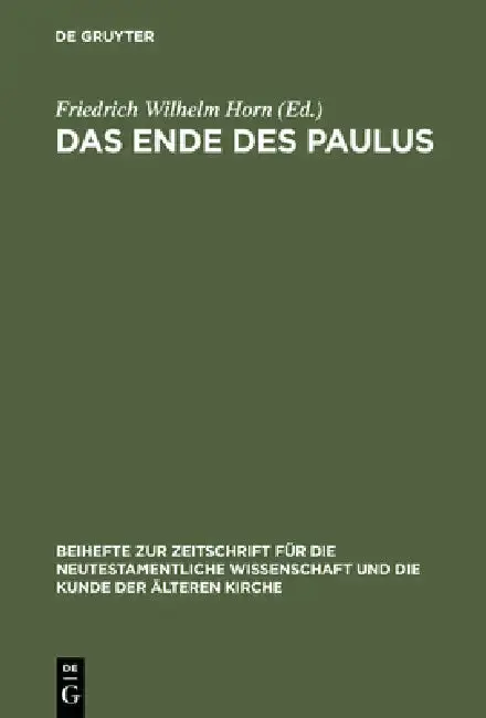 Cover of Das Ende des Paulus