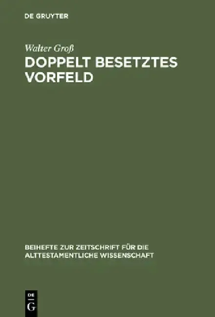 Cover of Doppelt besetztes Vorfeld