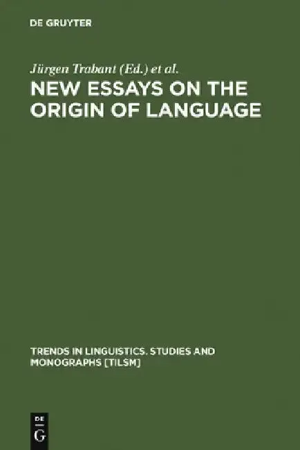 Cover of New Essays on the Origins of Language
