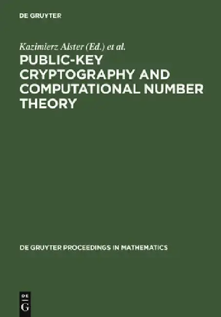 Cover of Public-Key Cryptography and Computational Number Theory