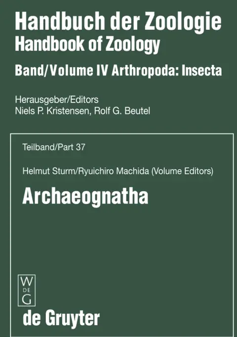 Cover of Archaeognatha
