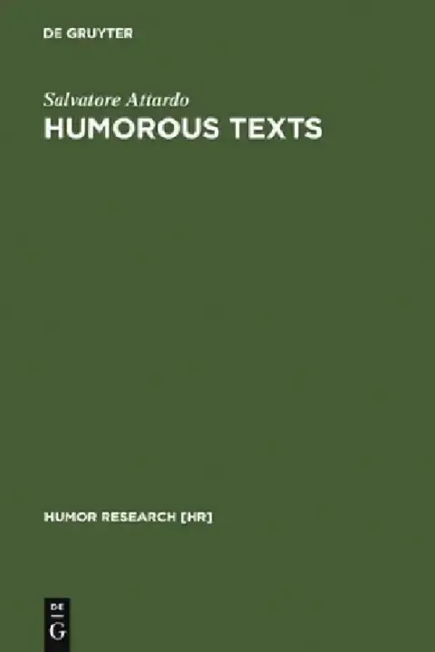Cover of Humorous Texts
