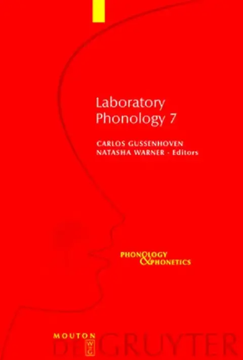 Cover of Laboratory Phonology 7