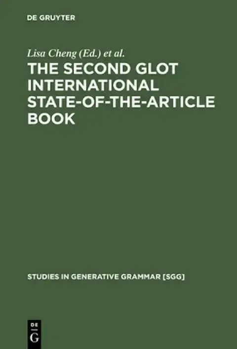Cover of The Second Glot International State-Of-The-Article Book