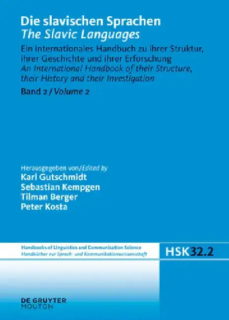 Cover of Die Slavischen Sprachen / The Slavic Languages. Halbband 2