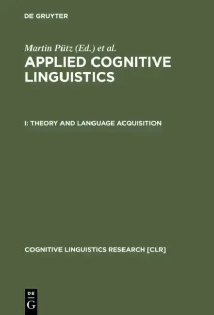 Cover of Theory and Language Acquisition