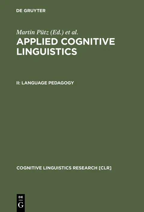 Cover of Language Pedagogy