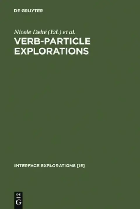 Cover of Verb-Particle Explorations