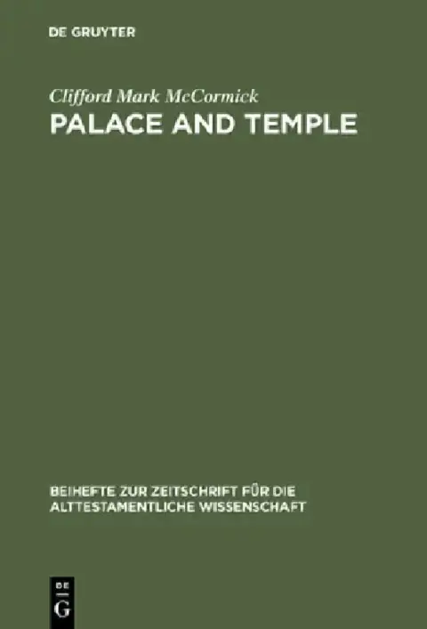 Cover of Palace and Temple