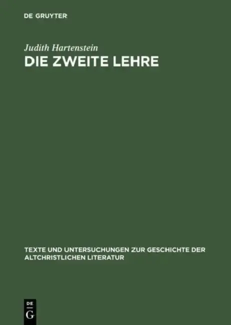 Cover of Die Zweite Lehre