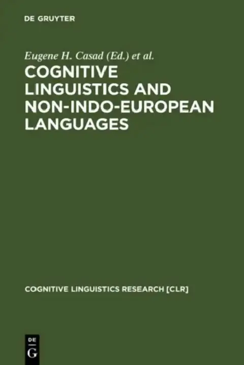 Cover of Cognitive Linguistics and Non-Indo-European Languages