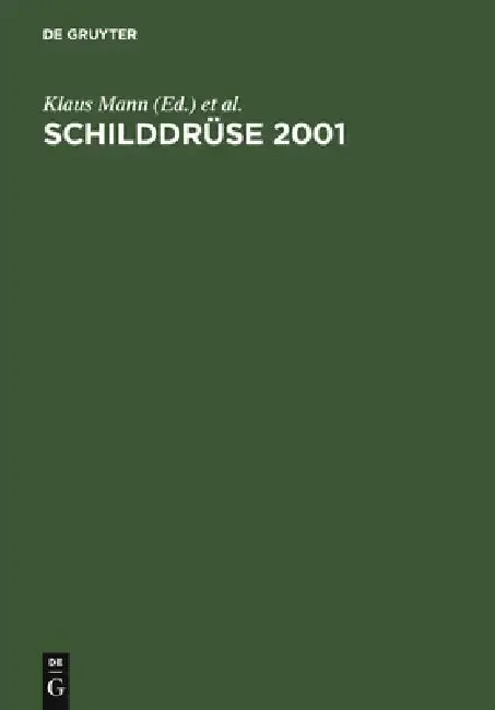 Cover of Schilddrüse 2001