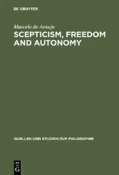 Cover of Scepticism, Freedom and Autonomy