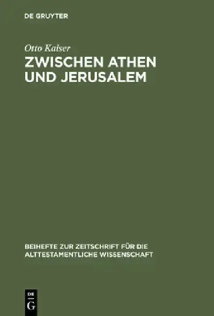 Cover of Zwischen Athen und Jerusalem