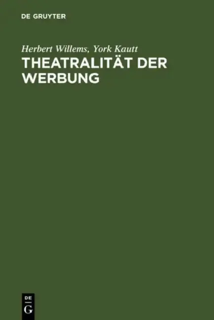 Cover of Theatralität der Werbung