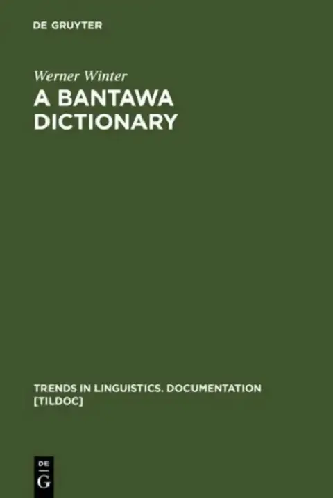 Cover of A Bantawa Dictionary
