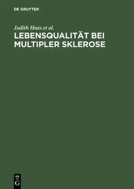 Cover of Lebensqualitt Bei Multipler Sklerose