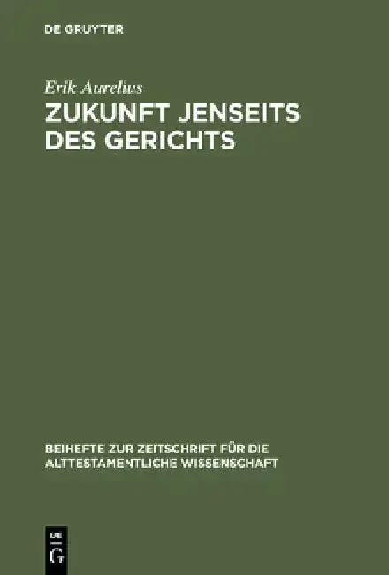 Cover of Zukunft jenseits des Gerichts