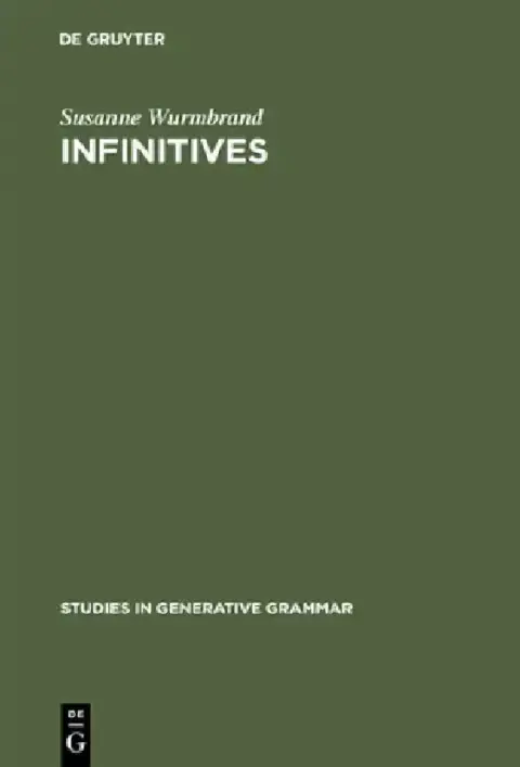 Cover of Infinitives