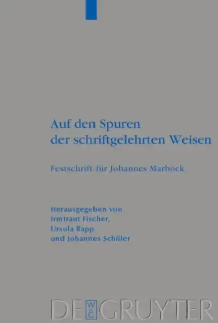 Cover of Auf den Spuren der schriftgelehrten Weisen