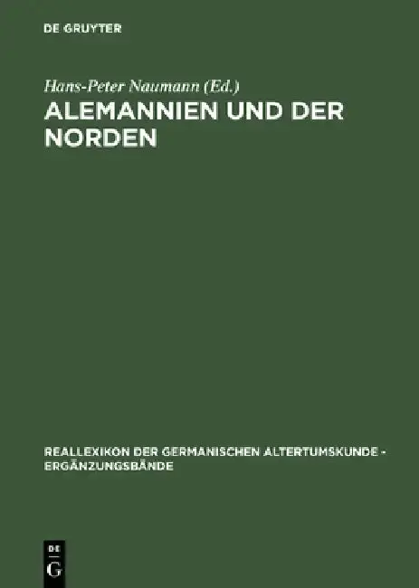 Cover of Alemannien Und Der Norden