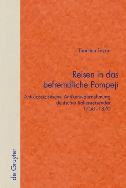 Cover of Reisen in das befremdliche Pompeji