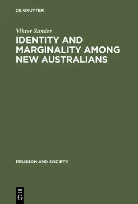 Cover of Identity and Marginality Among New Australians