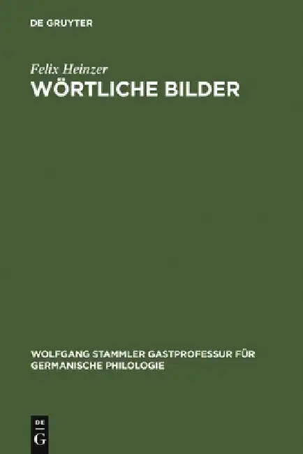 Cover of Wörtliche Bilder