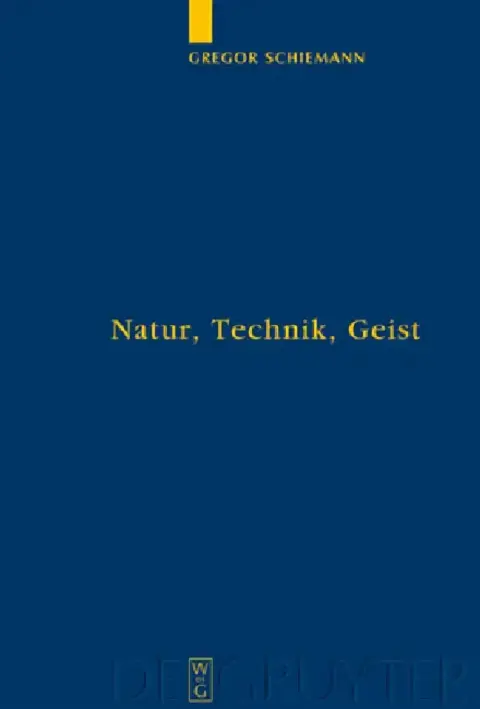Cover of Natur, Technik, Geist