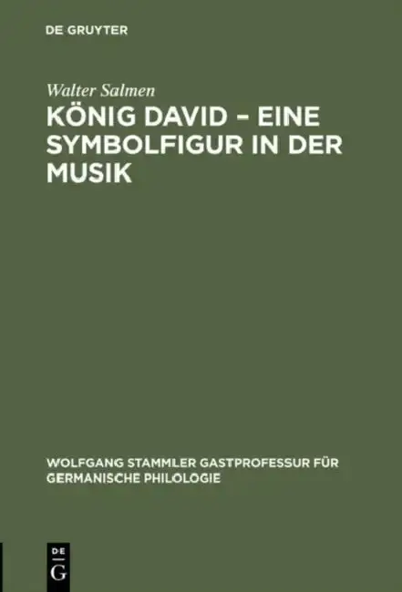 Cover of König David - Eine Symbolfigur in der Musik