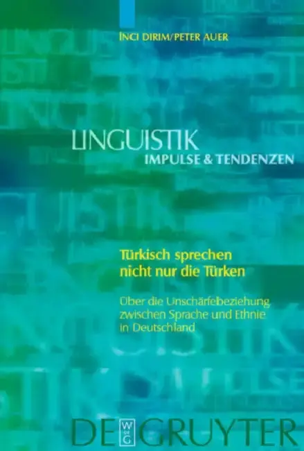 Cover of Türkisch sprechen nicht nur die Türken
