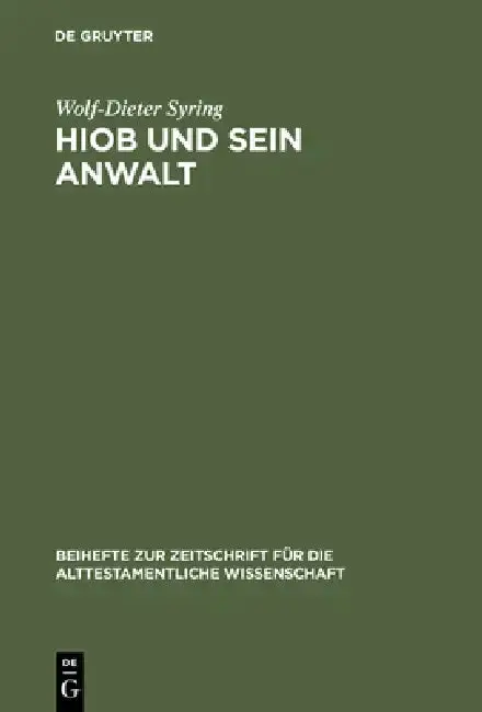 Cover of Hiob und sein Anwalt