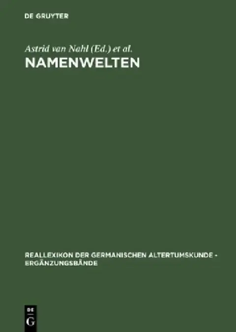 Cover of Namenwelten