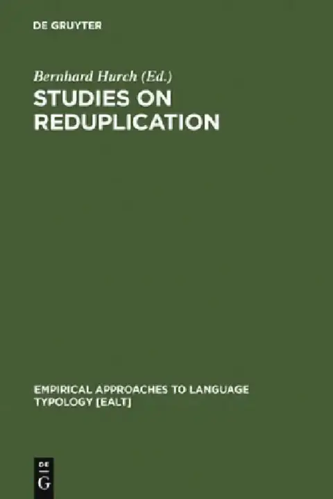 Cover of Studies on Reduplication