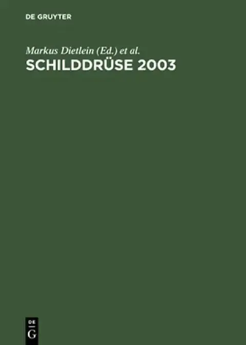 Cover of Schilddruse 2003