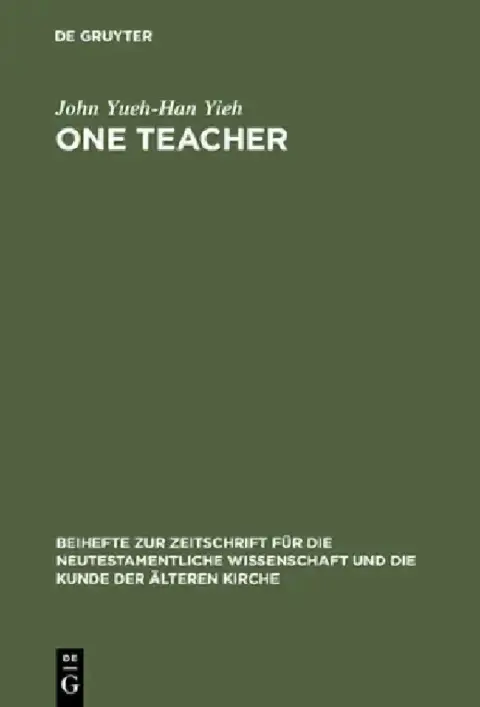 Cover of One Teacher