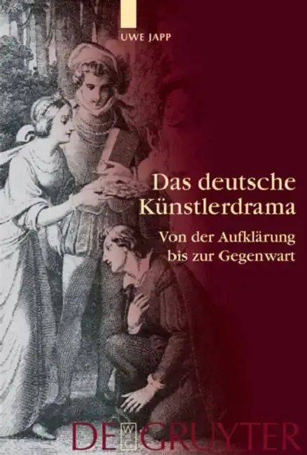 Cover of Das deutsche Künstlerdrama