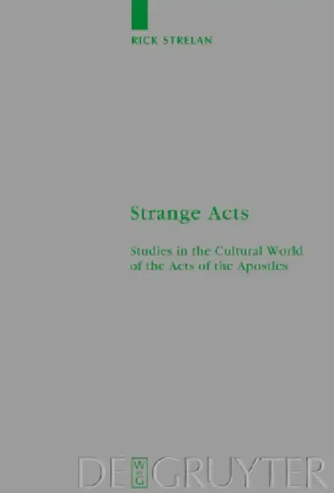 Cover of Strange Acts