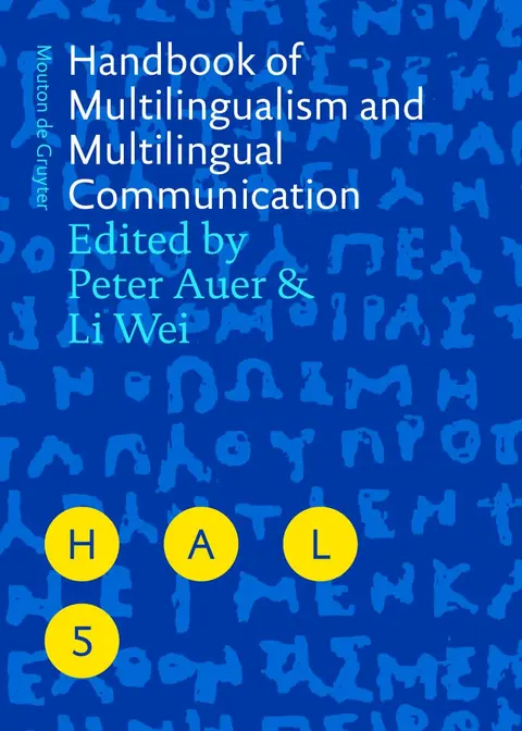 Cover of Handbook of Multilingualism and Multilingual Communication