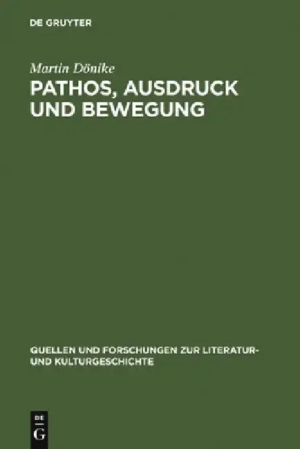 Cover of Pathos, Ausdruck und Bewegung