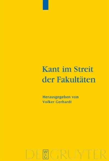 Cover of Kant Im Streit Der Fakultäten