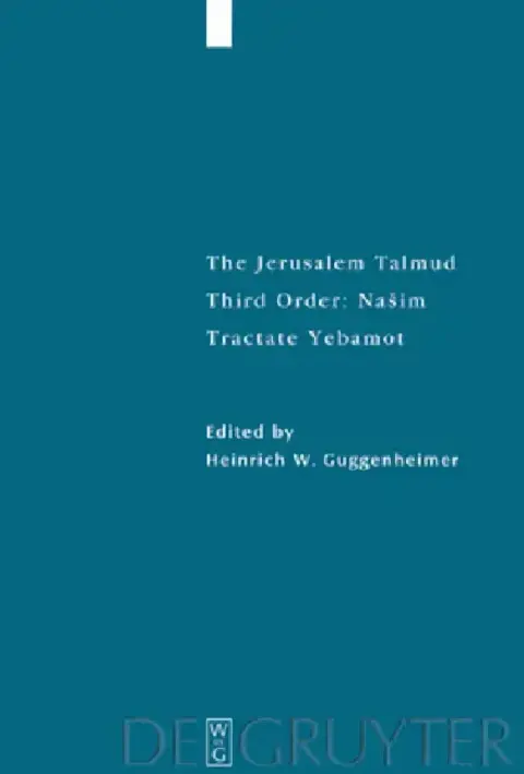 Cover of Tractate Yebamot