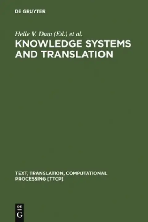 Cover of Knowledge Systems and Translation