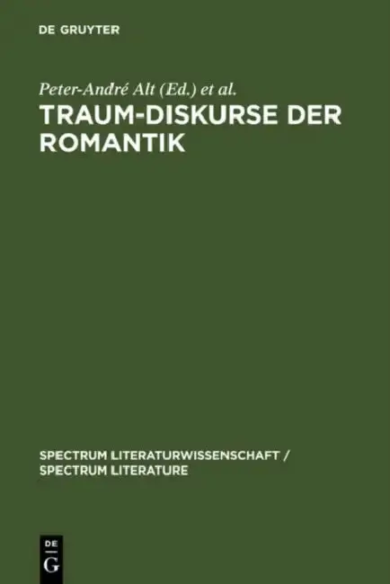 Cover of Traum-Diskurse der Romantik