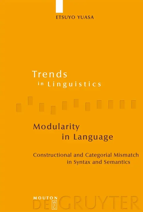 Cover of Modularity in Language