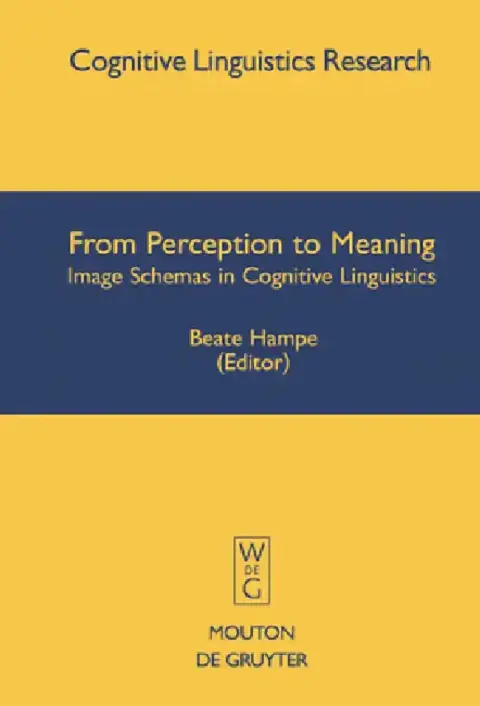 Cover of From Perception to Meaning